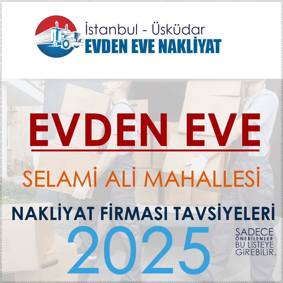 Selami Ali Evden Eve Nakliyat Firmaları