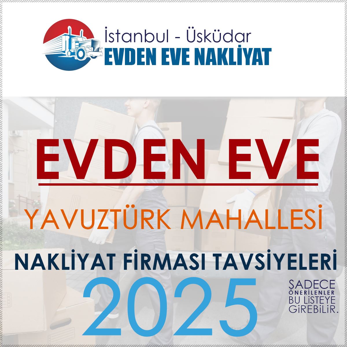 Yavuztürk Evden Eve Nakliyat Firmaları
